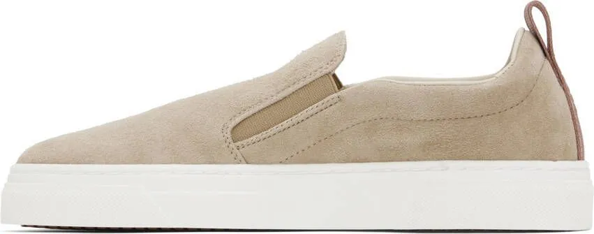 Max Mara Beige Tia Low Top Sneakers