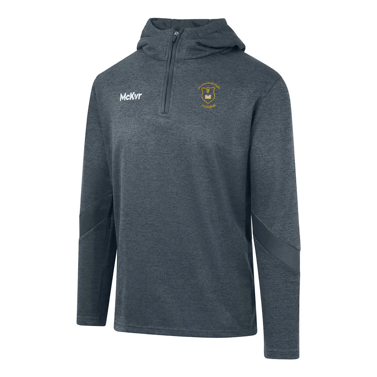 Mc Keever John Mitchels GAA Core 22 1/4 Zip Hoodie - Youth - Charcoal