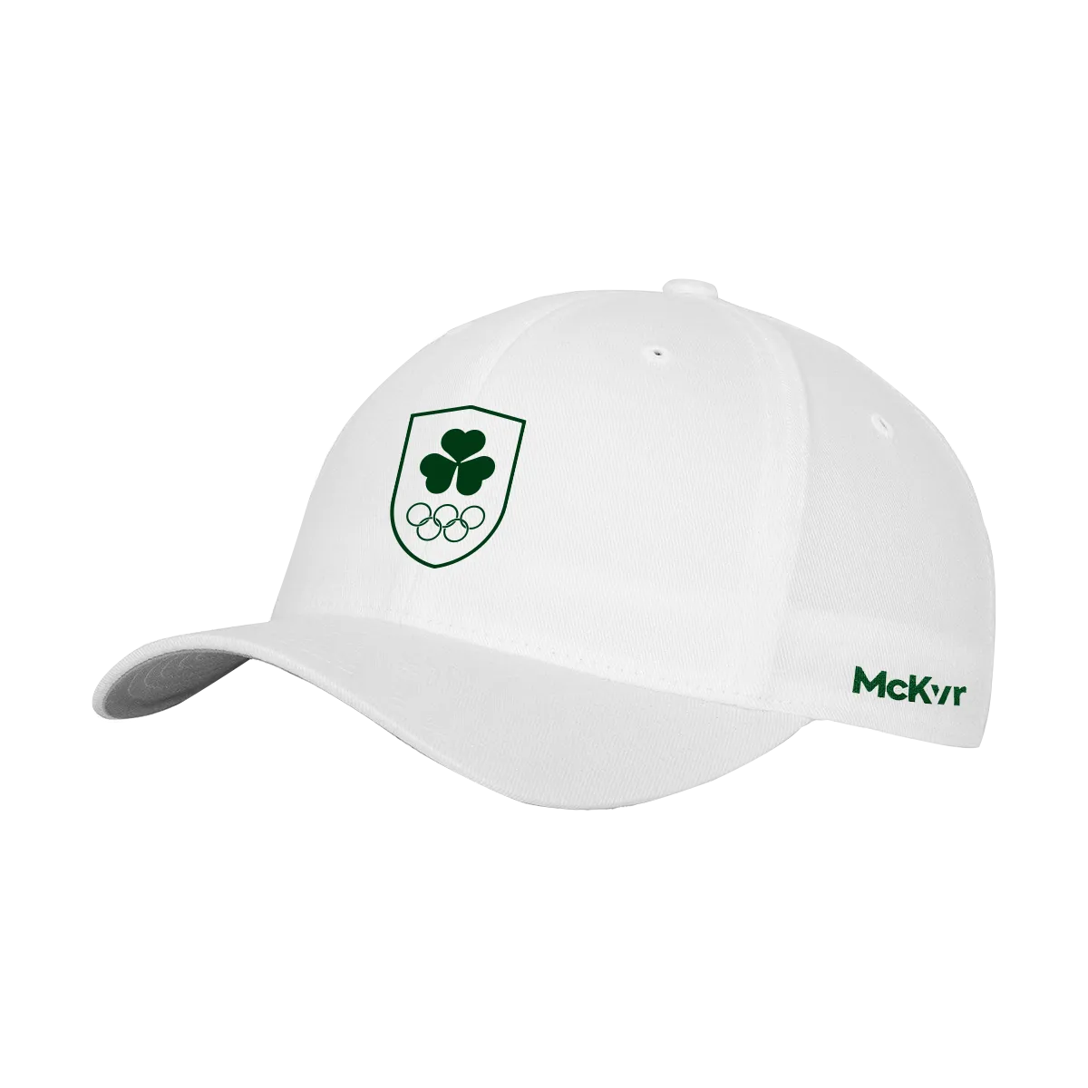 Mc Keever Team Ireland Golf Cap - Adult - White