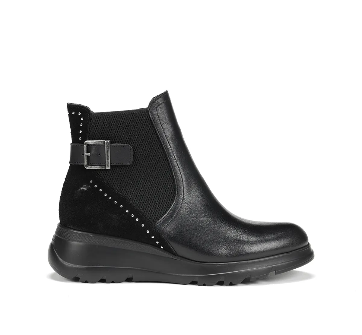 MELLEA F1529 Black Ankle Boot