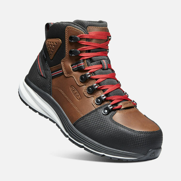 Men's Red Hook Waterproof Carbon-Fiber Toe Work Boot