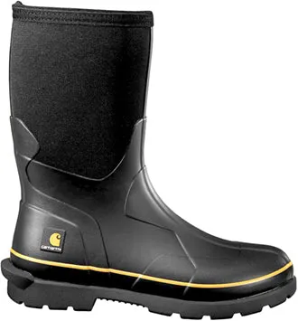 Men's Carhartt 10 Waterproof Rubber and Neoprene Work Boot 10M