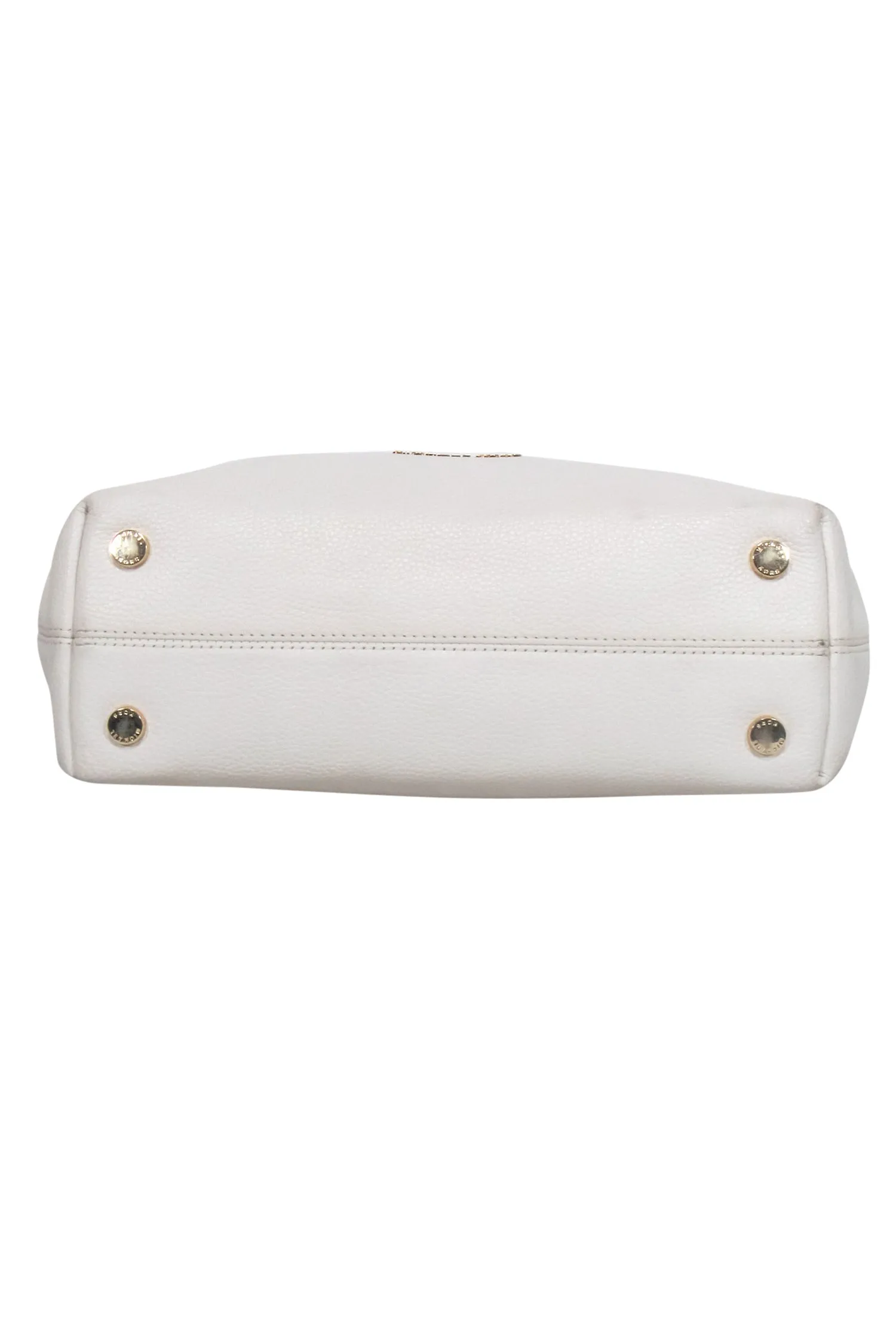 Michael Kors - Ivory Pebbled Leather Shoulder Bag