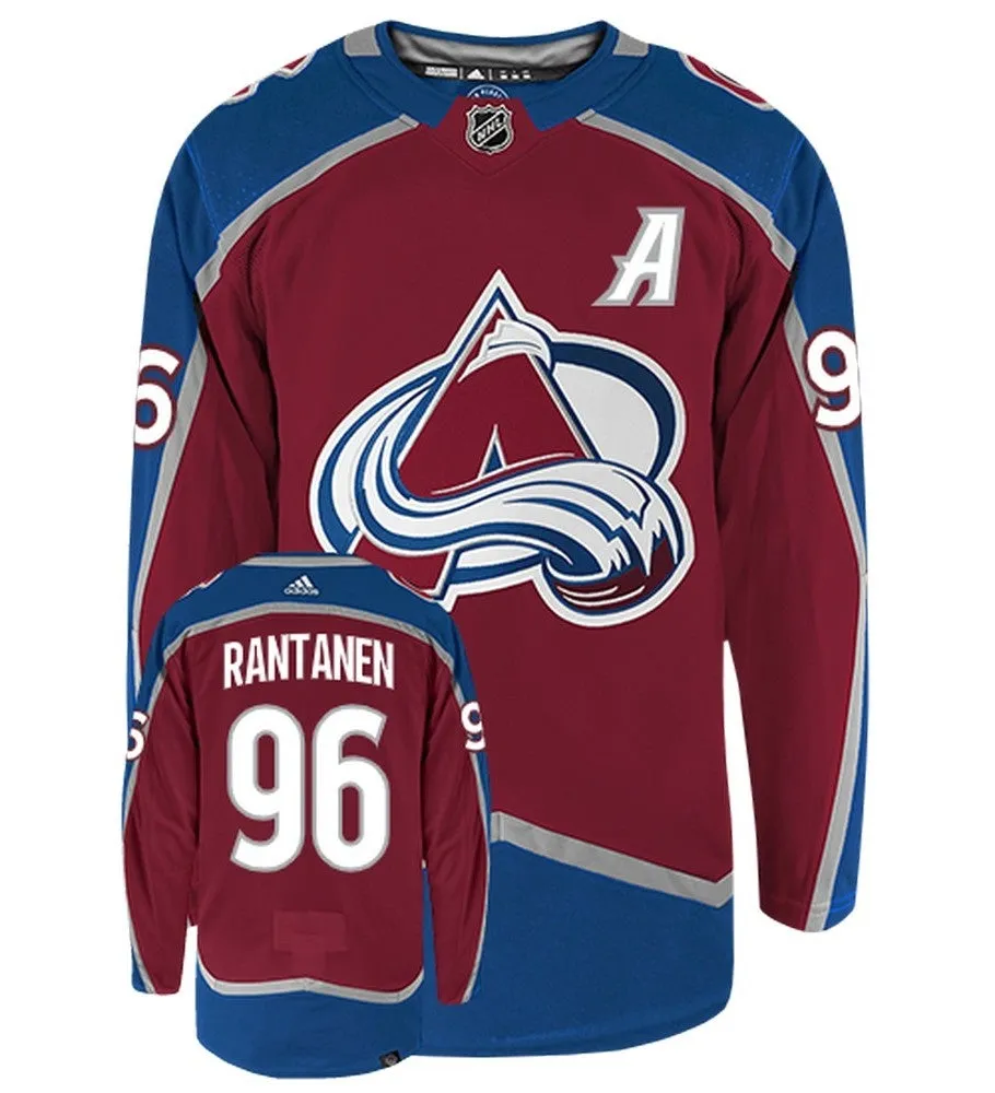 Mikko Rantanen Colorado Avalanche Adidas Primegreen Authentic NHL Hockey Jersey     