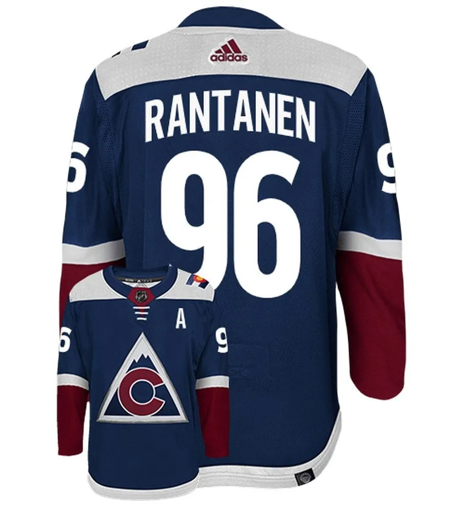 Mikko Rantanen Colorado Avalanche Adidas Primegreen Authentic NHL Hockey Jersey     