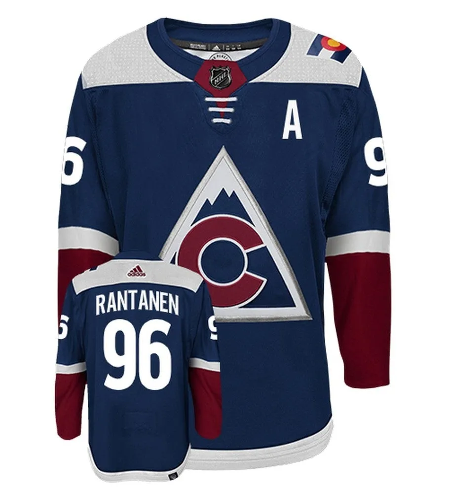 Mikko Rantanen Colorado Avalanche Adidas Primegreen Authentic NHL Hockey Jersey     