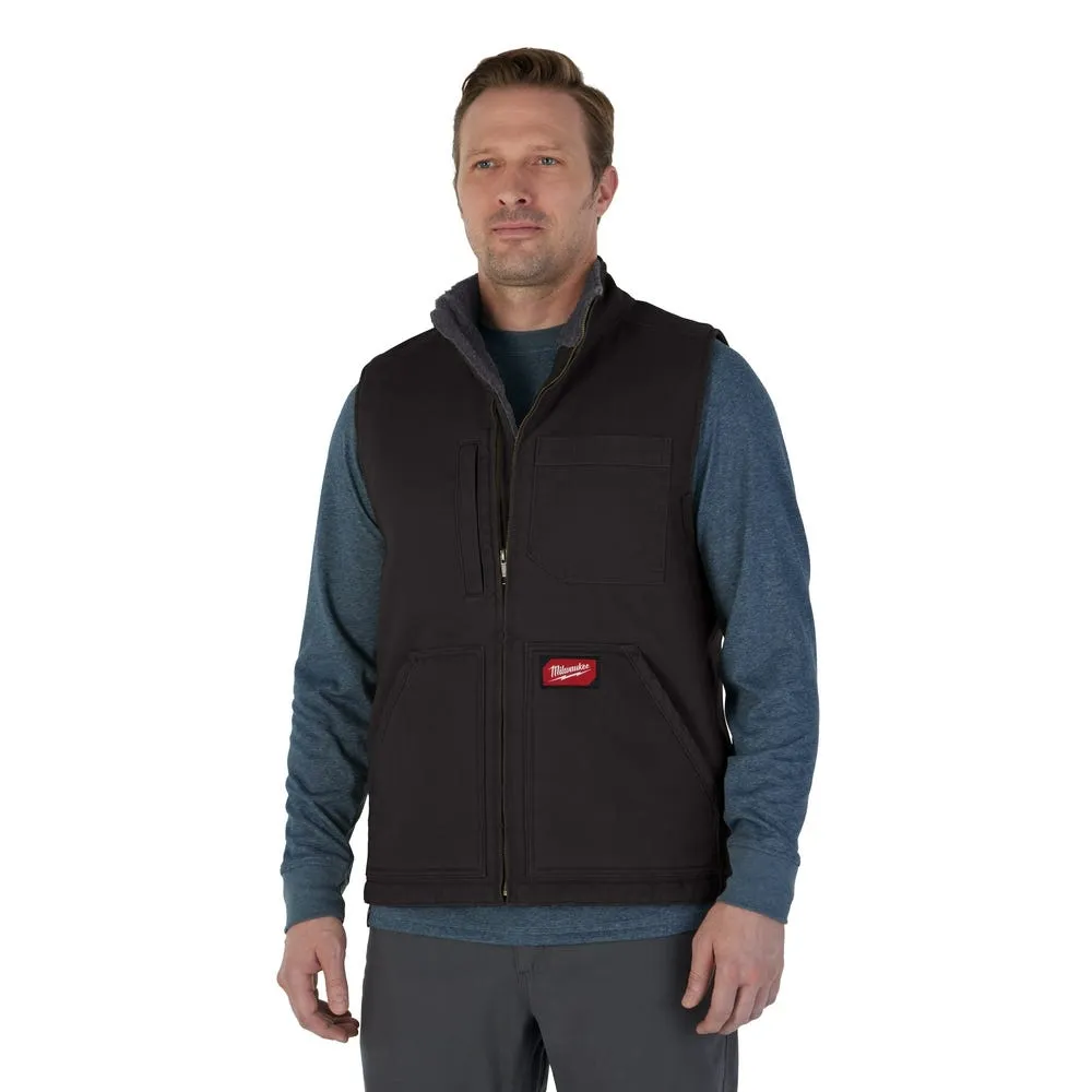 Milwaukee Tools Heavy Duty Sherpa-Lined Vest Black 801B