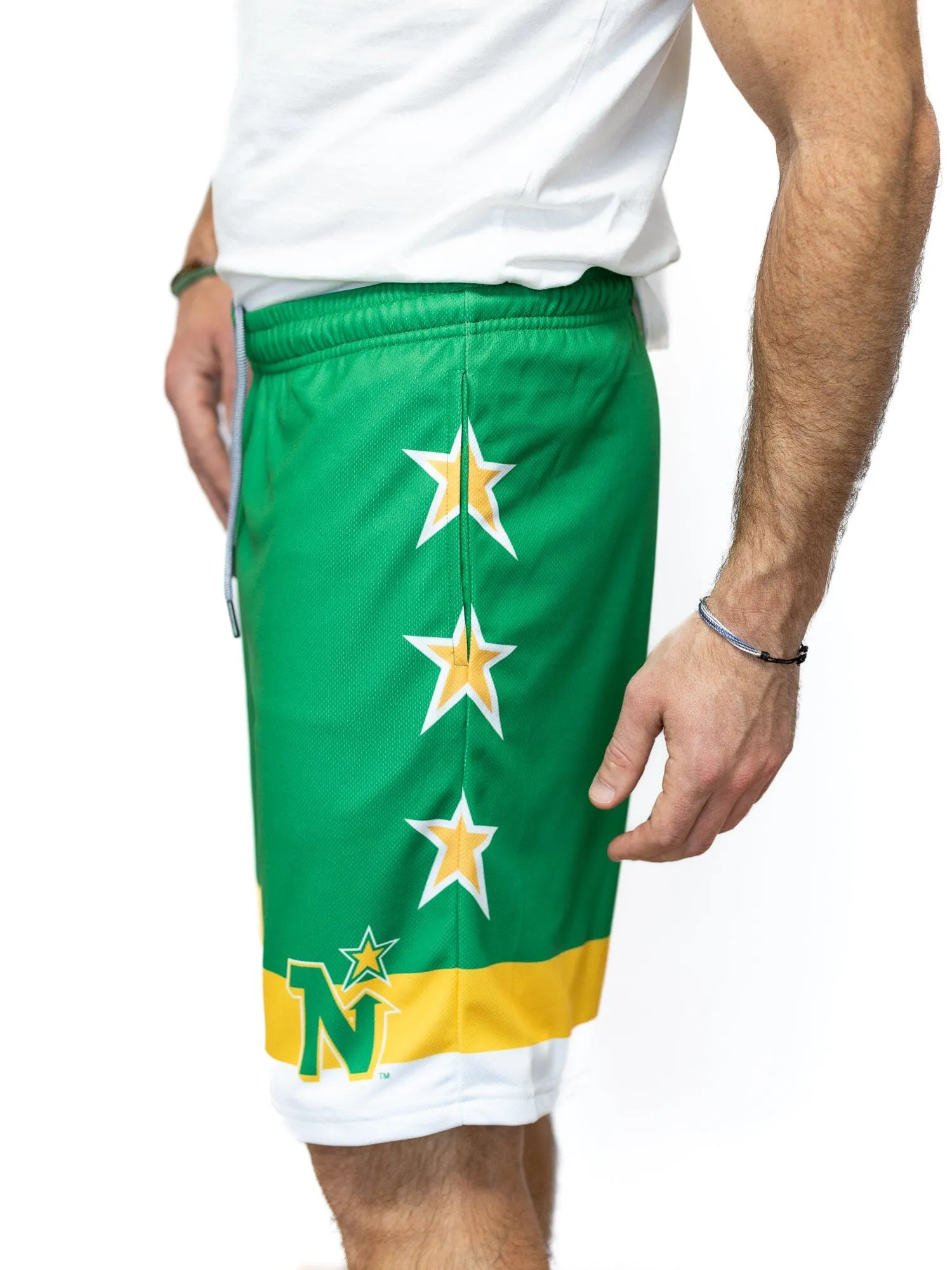 Minnesota North Stars Retro Alternate Mesh Hockey Shorts