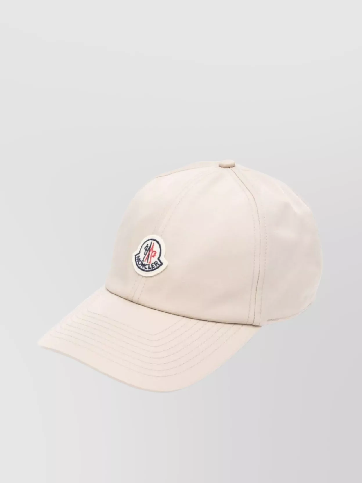 Moncler   Baseball cap satin curved brim