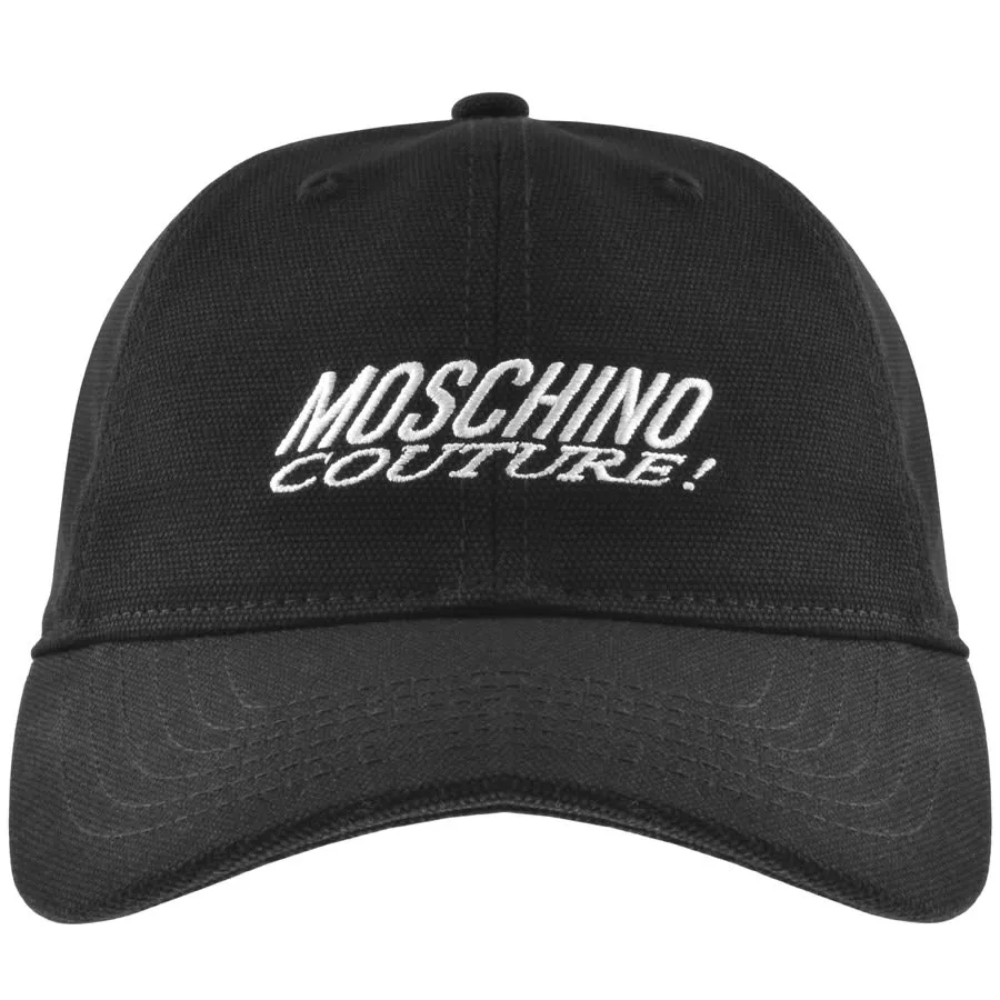 Moschino Couture Logo Baseball Cap Black