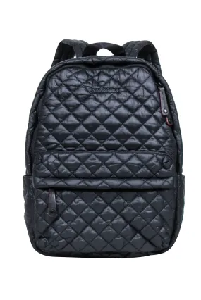 MZ Wallace - Black Quilted Backpack