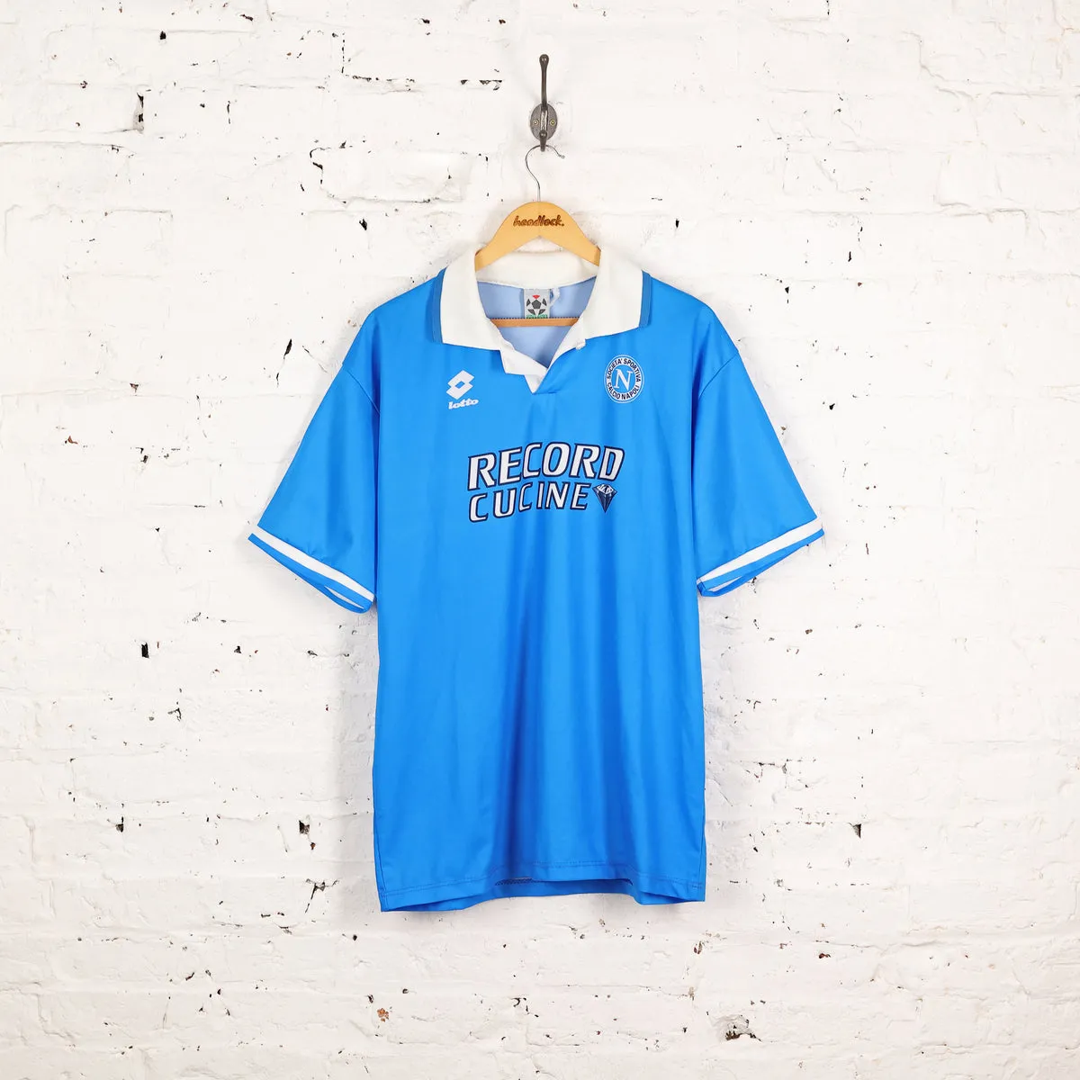 Napoli 1995 Lotto Home Football Shirt - Blue - XL