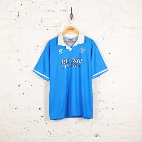 Napoli 1995 Lotto Home Football Shirt - Blue - XL