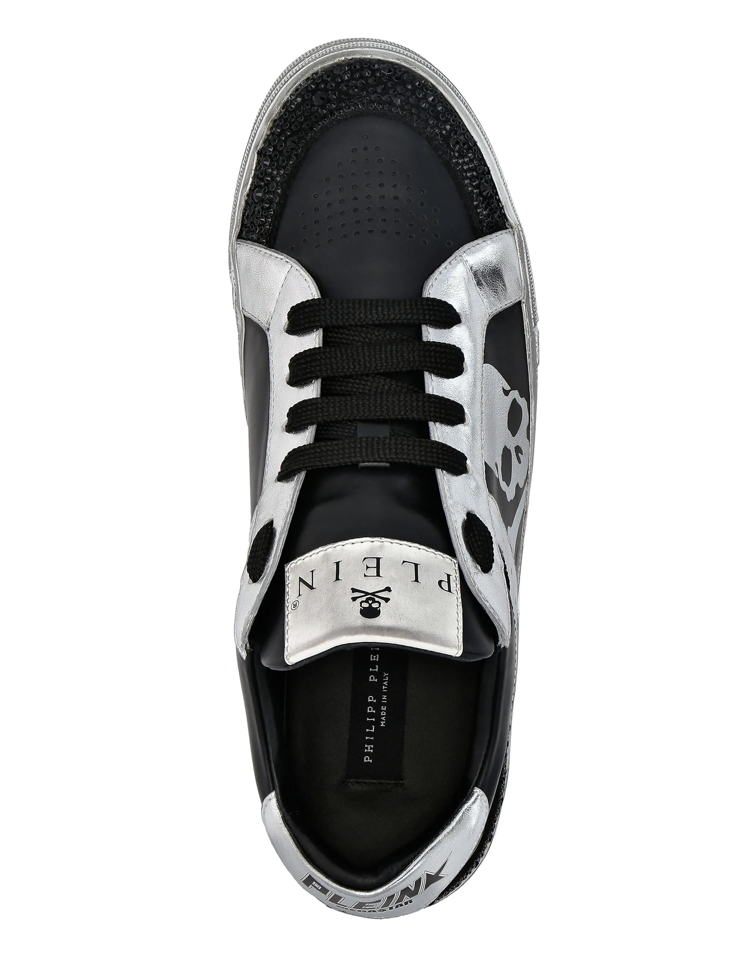 Nappa Leather Lo-Top Sneakers Strass Retrokickz TM