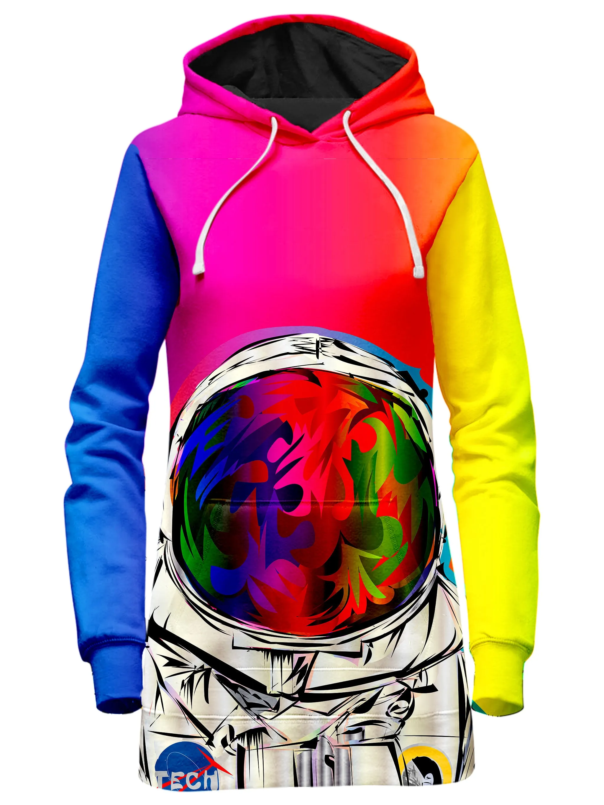 Nasa Drome Hoodie Dress