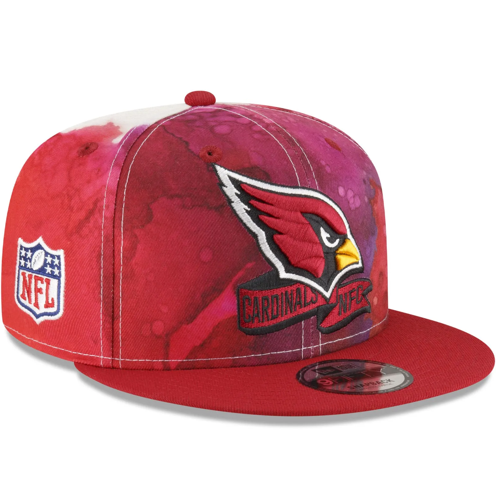 New Era Arizona Cardinals NFL 2022 Sideline Ink 9FIFTY Baseball Cap - Red