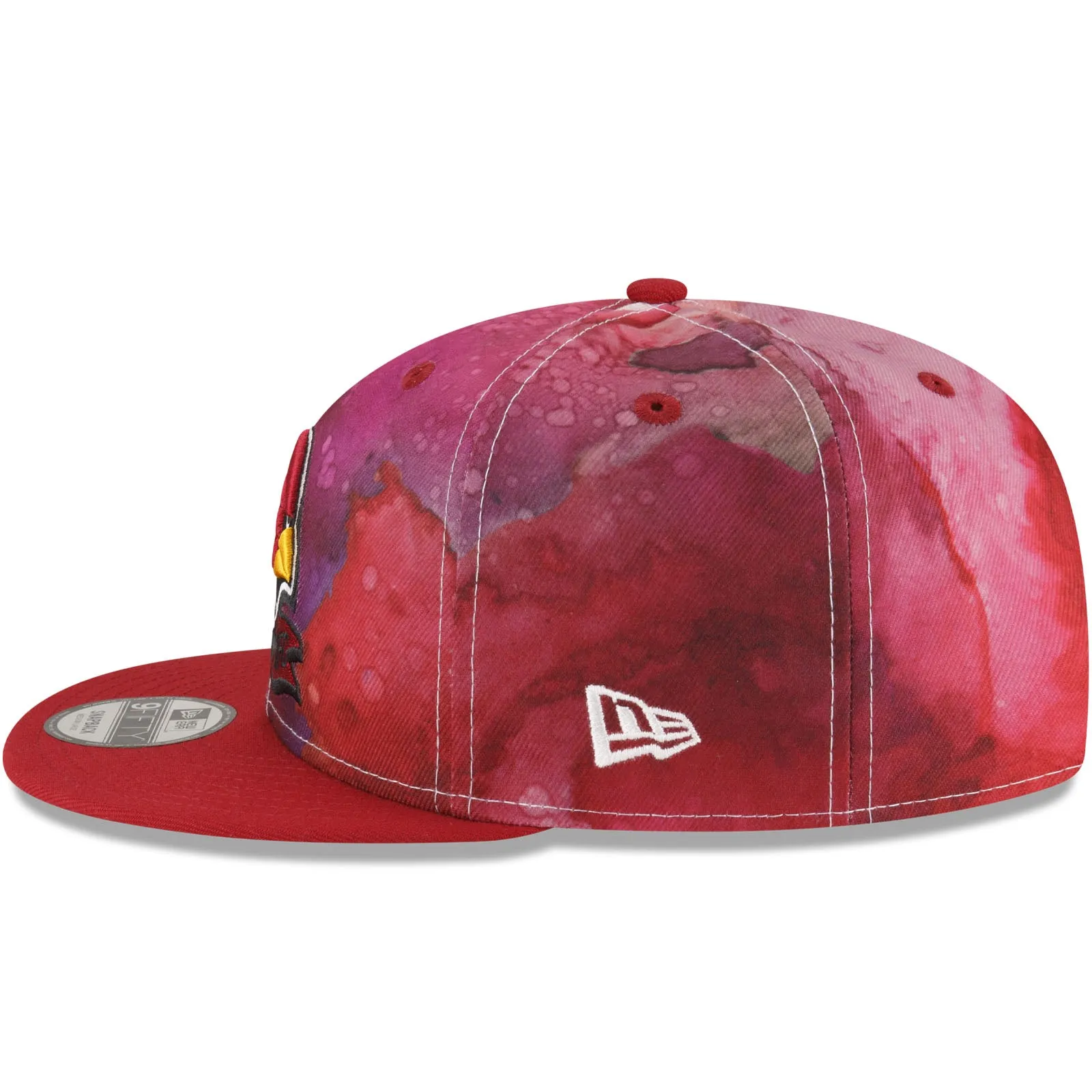 New Era Arizona Cardinals NFL 2022 Sideline Ink 9FIFTY Baseball Cap - Red