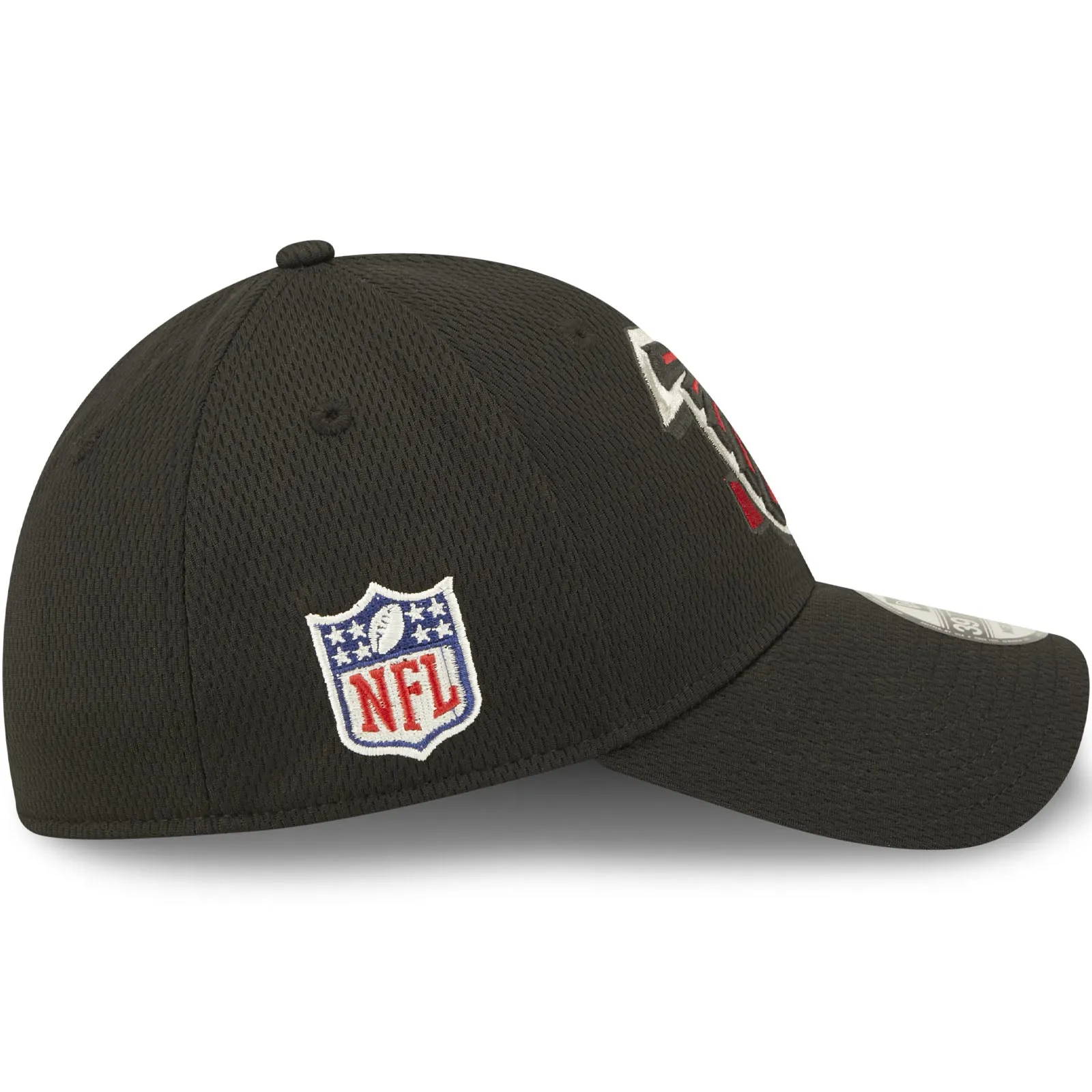 New Era Atlanta Falcons NFL 2022 Sideline 39THIRTY Baseball Cap - Black