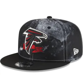 New Era Atlanta Falcons NFL 2022 Sideline Ink 9FIFTY Baseball Cap - Black