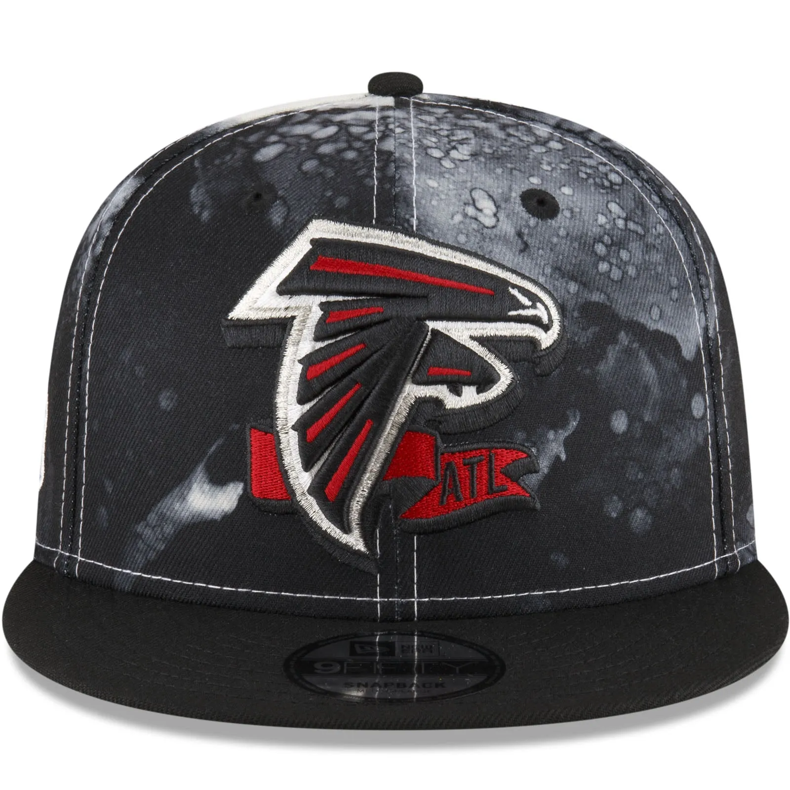 New Era Atlanta Falcons NFL 2022 Sideline Ink 9FIFTY Baseball Cap - Black