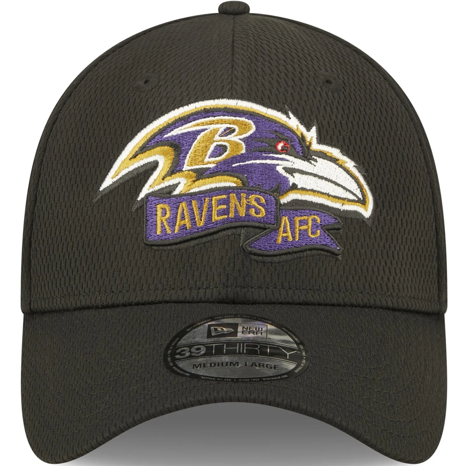 New Era Baltimore Ravens NFL 2022 Sideline 39THIRTY Baseball Cap - Black