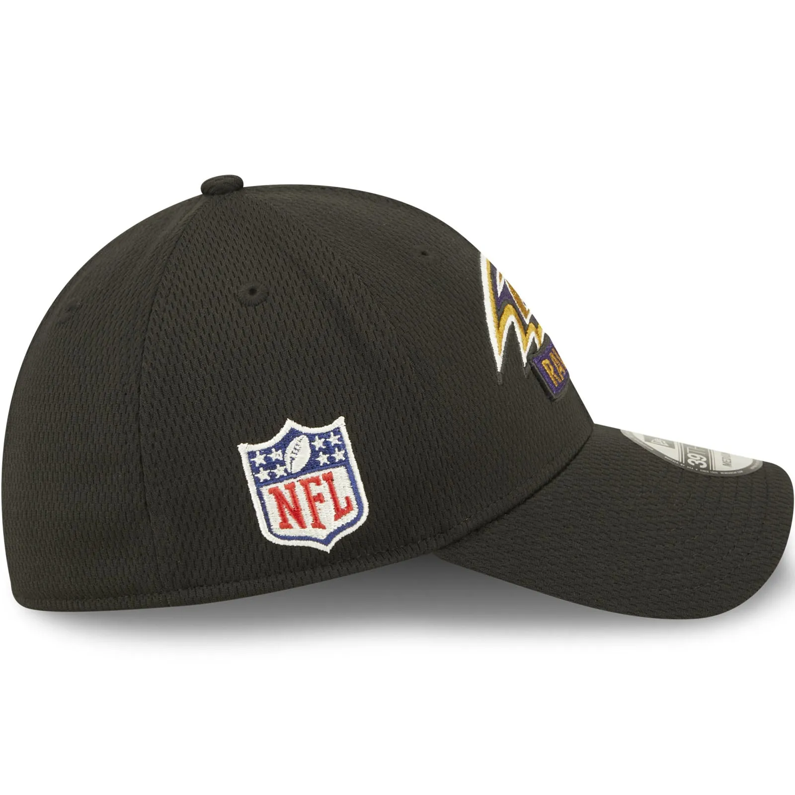 New Era Baltimore Ravens NFL 2022 Sideline 39THIRTY Baseball Cap - Black