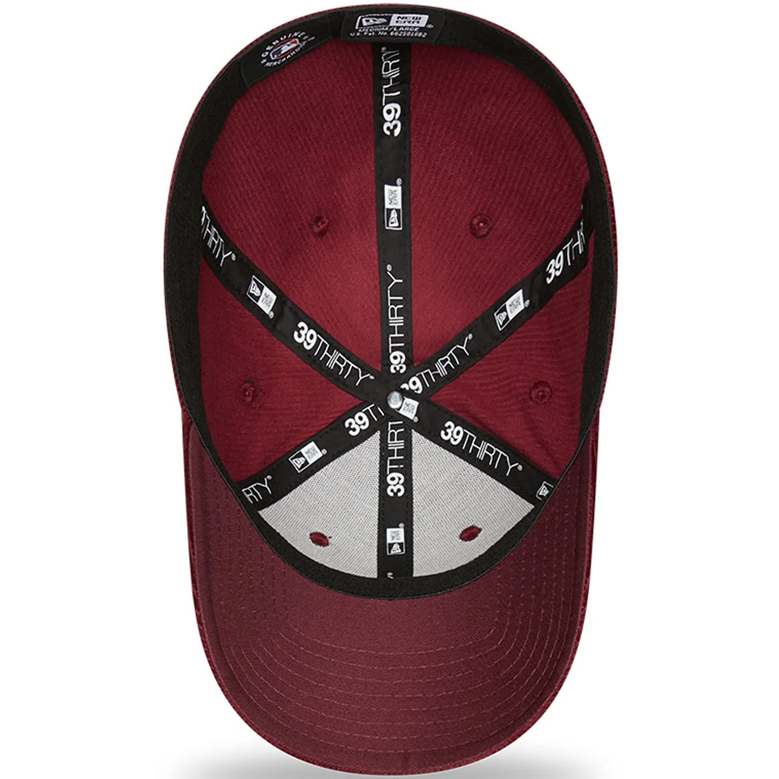 New Era Boston Red Sox Cord 39THIRTY Stretch Fit Baseball Cap  - Dark Purple