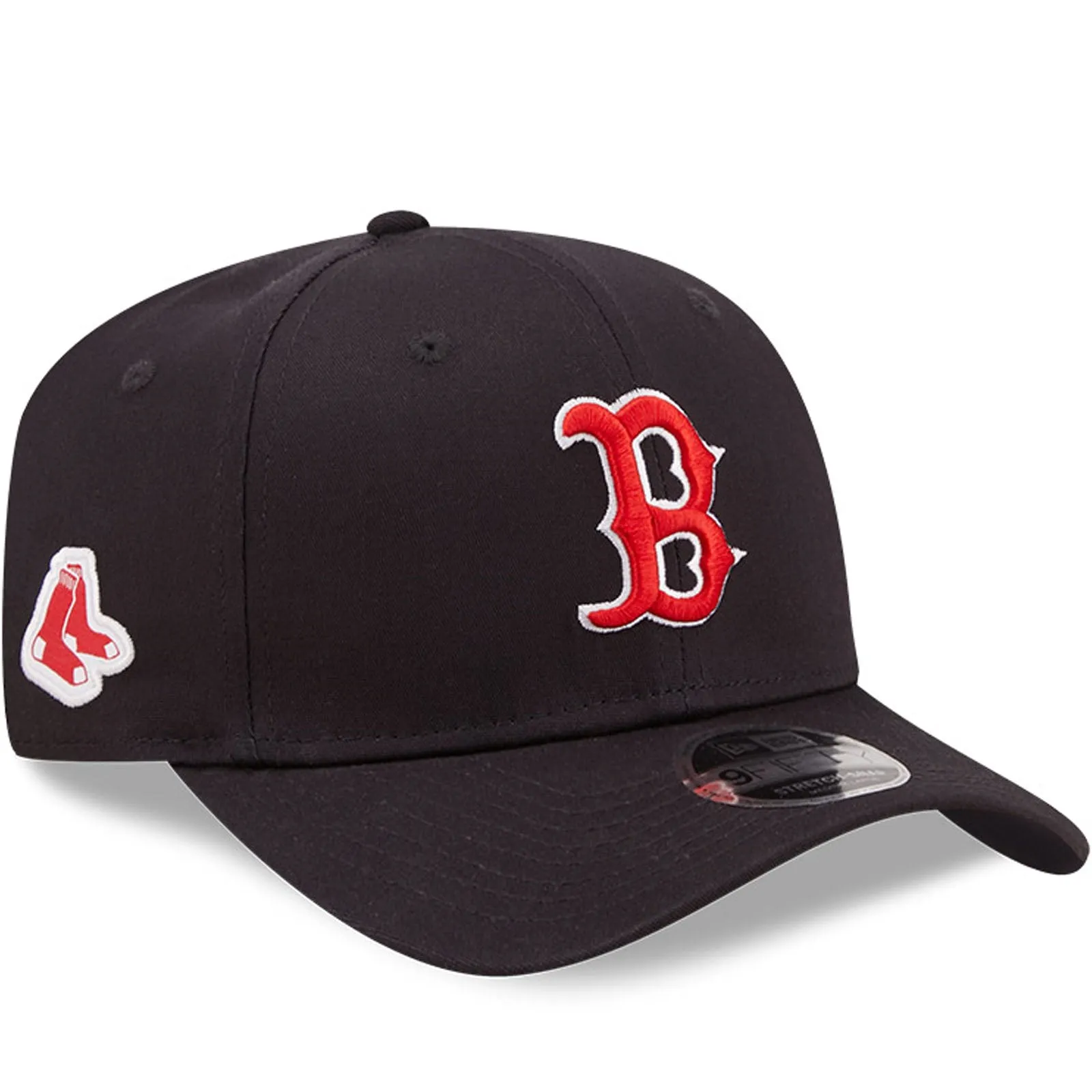 New Era Boston Red Sox MLB 9FIFTY Stretch-Snap Baseball Cap - Navy