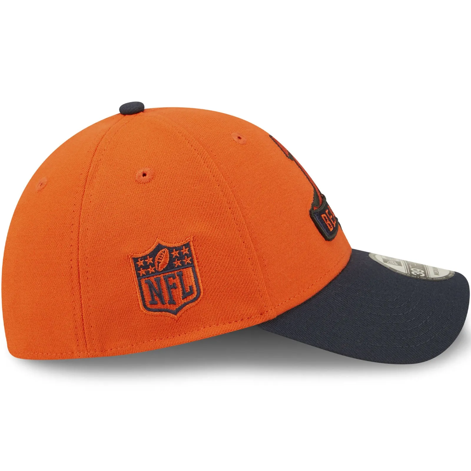 New Era Chicago Bears NFL 2022 Sideline 39THIRTY Baseball Cap - Orange