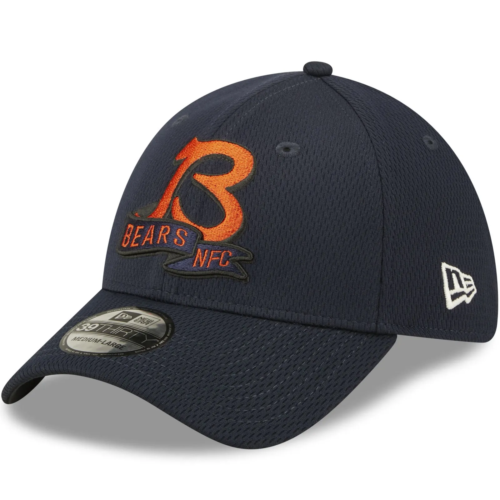 New Era Chicago Bears NFL 39THIRTY Sideline 2022 Baseball Cap - Dark Navy