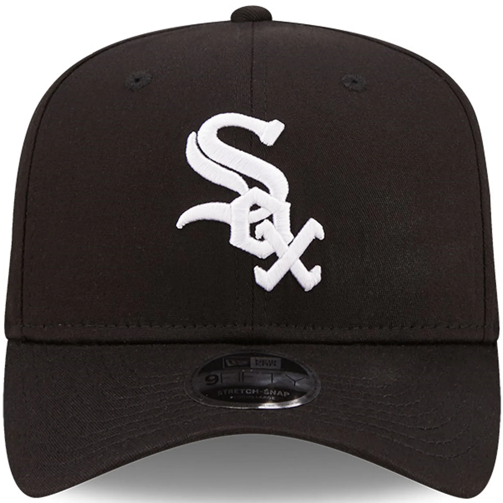 New Era Chicago White Sox MLB 9FIFTY Stretch-Snap Baseball Cap - Black