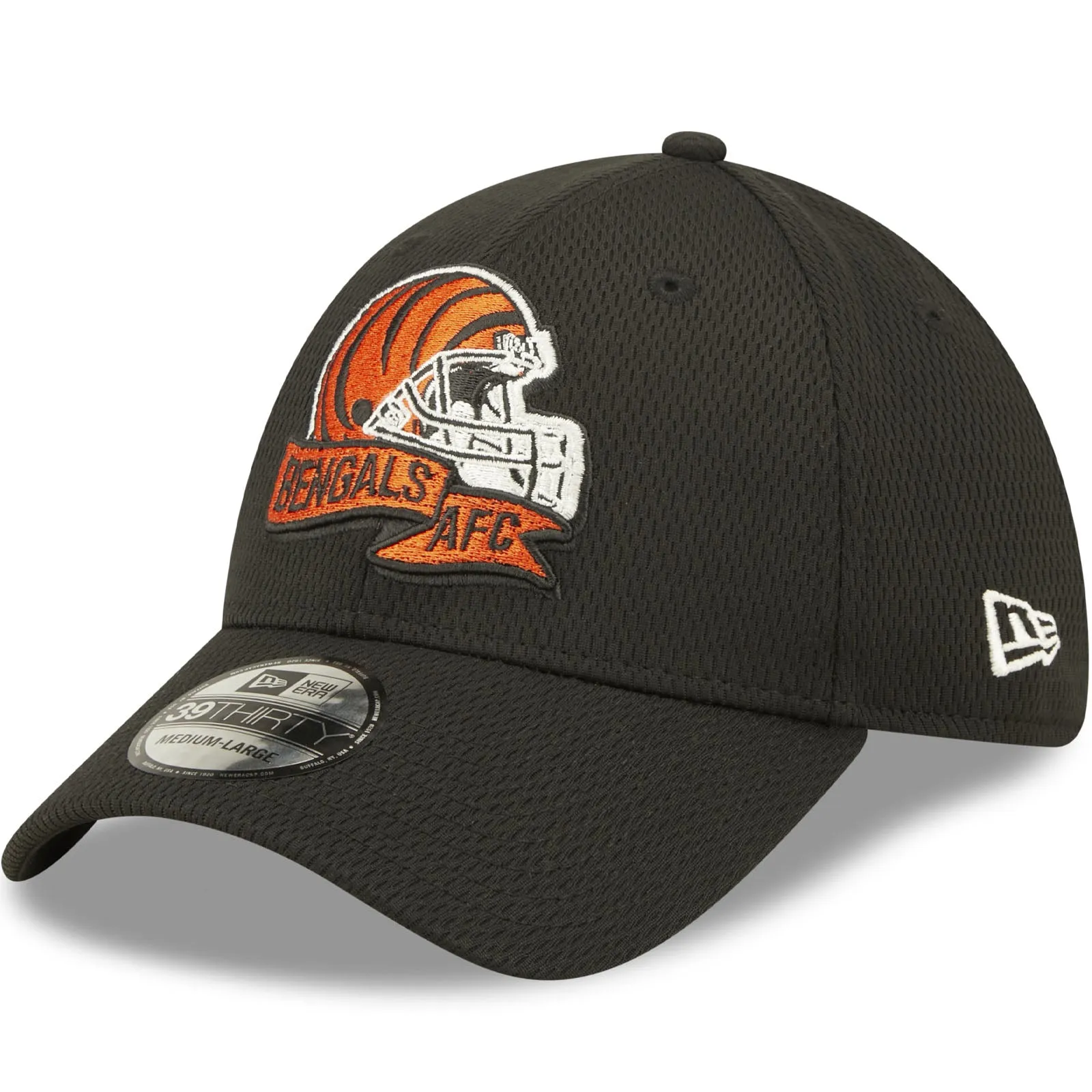 New Era Cincinnati Bengals NFL 39THIRTY Sideline 2022 Baseball Cap Black