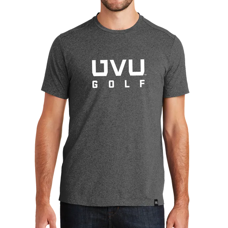 New Era Heritage Blend Crew Tee- UVU Golf