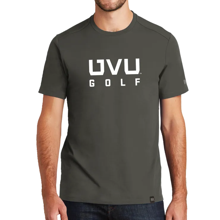 New Era Heritage Blend Crew Tee- UVU Golf