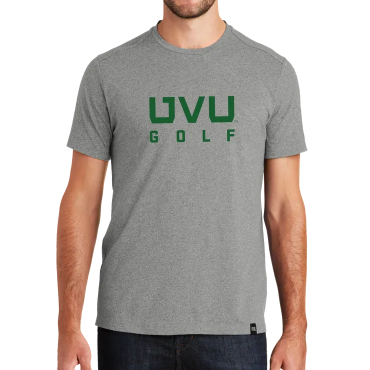 New Era Heritage Blend Crew Tee- UVU Golf