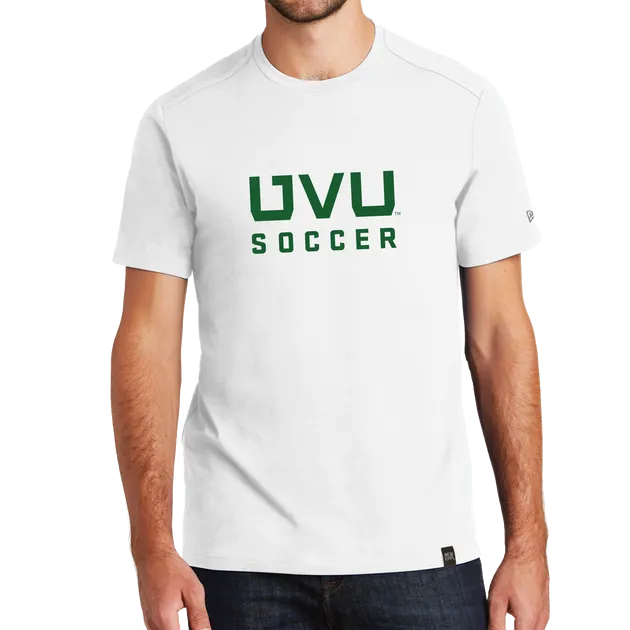 New Era Heritage Blend Crew Tee- UVU Soccer