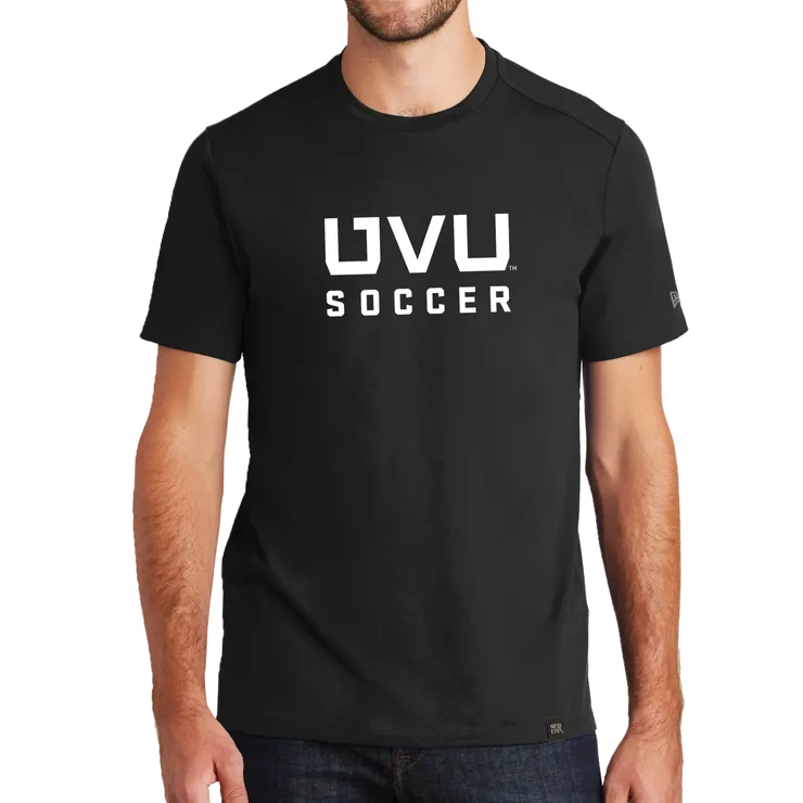 New Era Heritage Blend Crew Tee- UVU Soccer