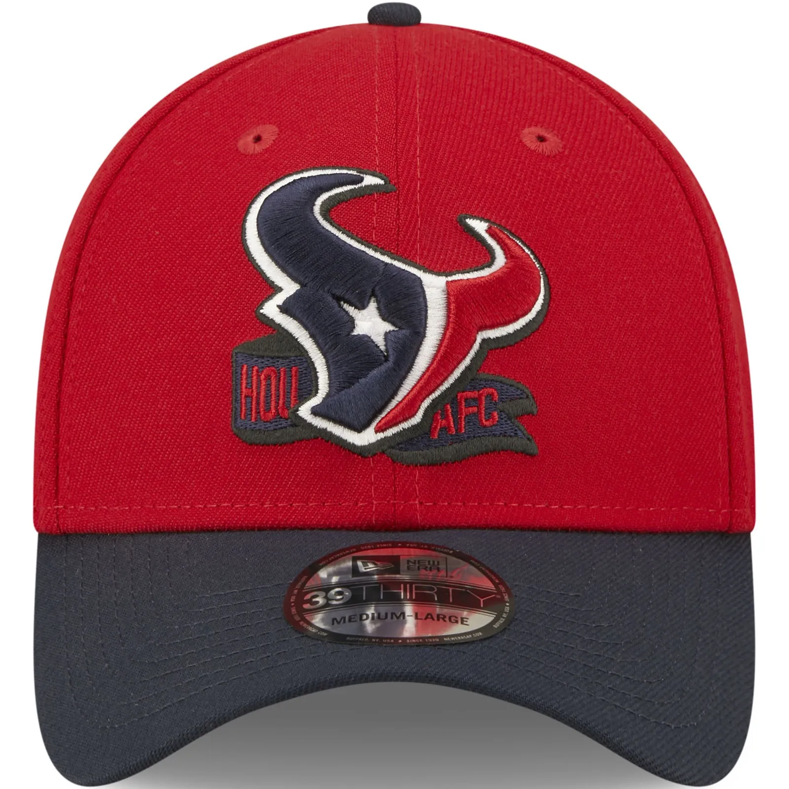 New Era Houston Texans NFL 2022 Sideline 39THIRTY Baseball Cap - Red