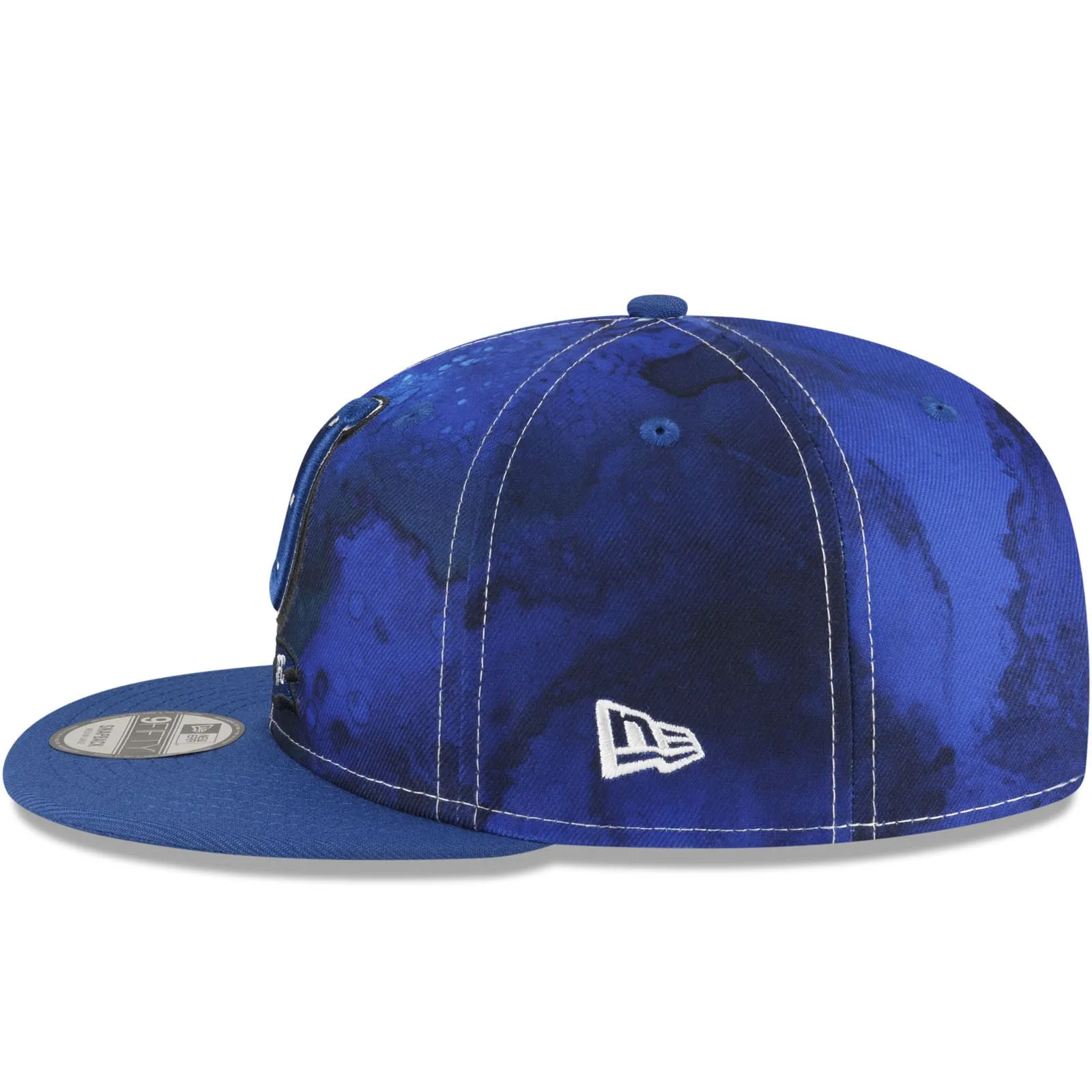 New Era Indianapolis Colts NFL 2022 Sideline Ink 9FIFTY Baseball Cap - Blue