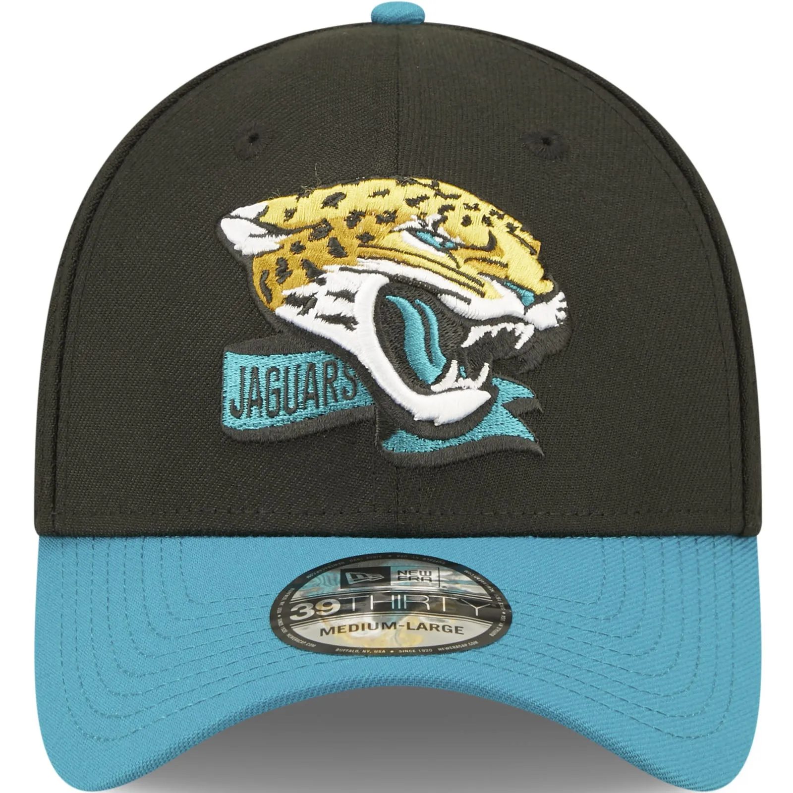 New Era Jacksonville Jaguars NFL 2022 Sideline 39THIRTY Baseball Cap - Black