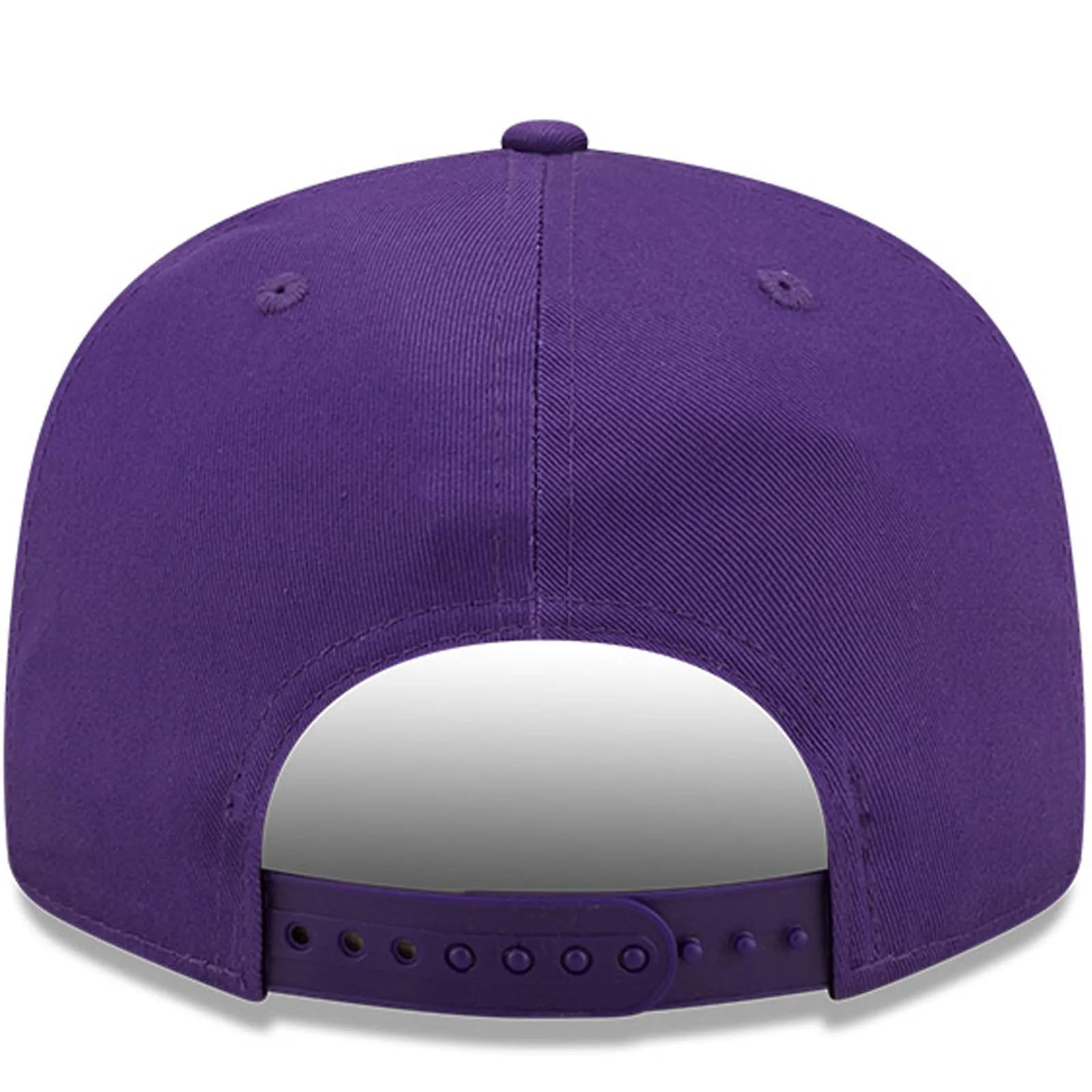 New Era LA Lakers NBA Script Team 9FIFTY Baseball Cap - Purple