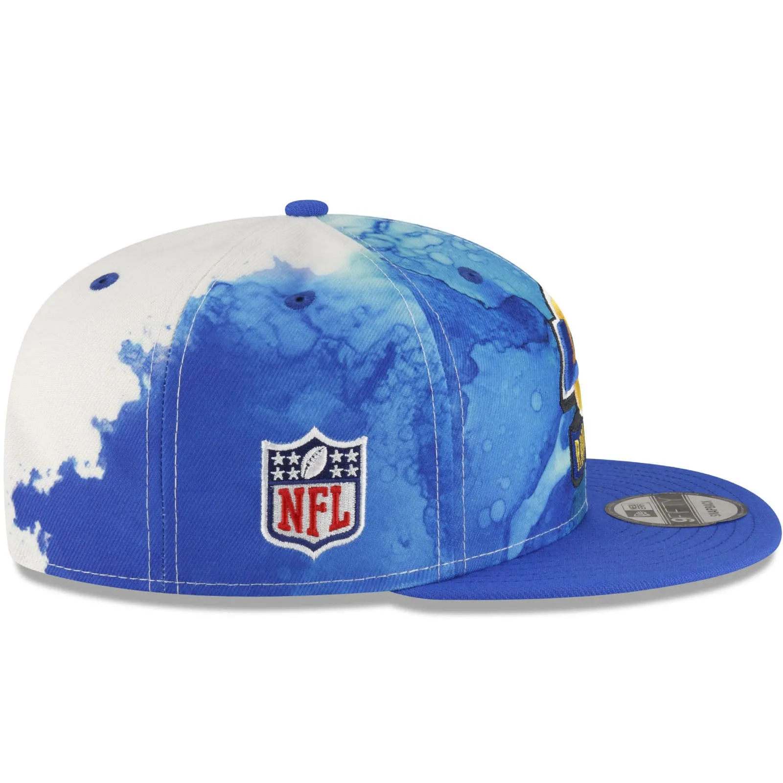 New Era Los Angeles Rams NFL 2022 Sideline Ink 9FIFTY Baseball Cap - Blue