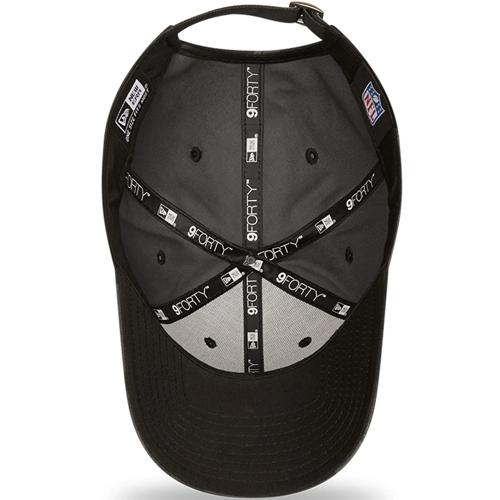 New Era Mens Las Vegas Raiders 9FORTY NFL Camo Baseball Cap - Grey