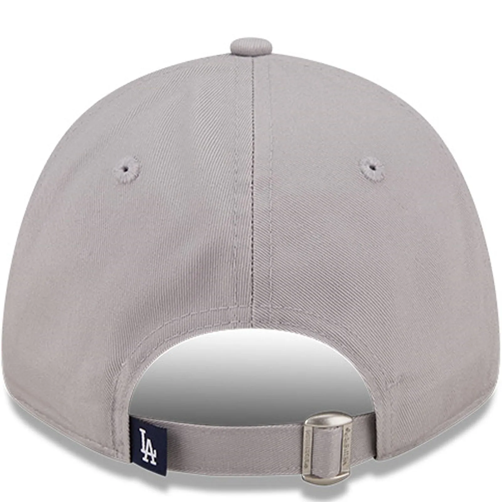 New Era Mens Los Angeles Dodgers 9FORTY MLB Logo Infill Baseball Cap - Grey