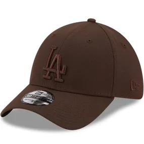 New Era Mens Los Angeles Dodgers MLB 39THIRTY Baseball Cap - Brown