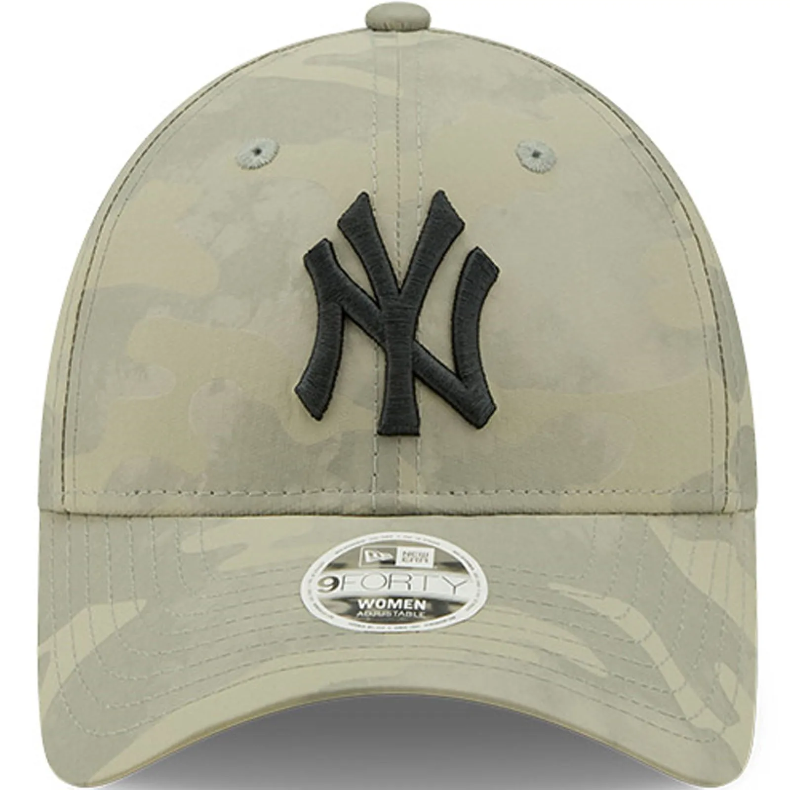 New Era Mens New York Yankees 9FORTY MLB Camo Baseball Cap - Green