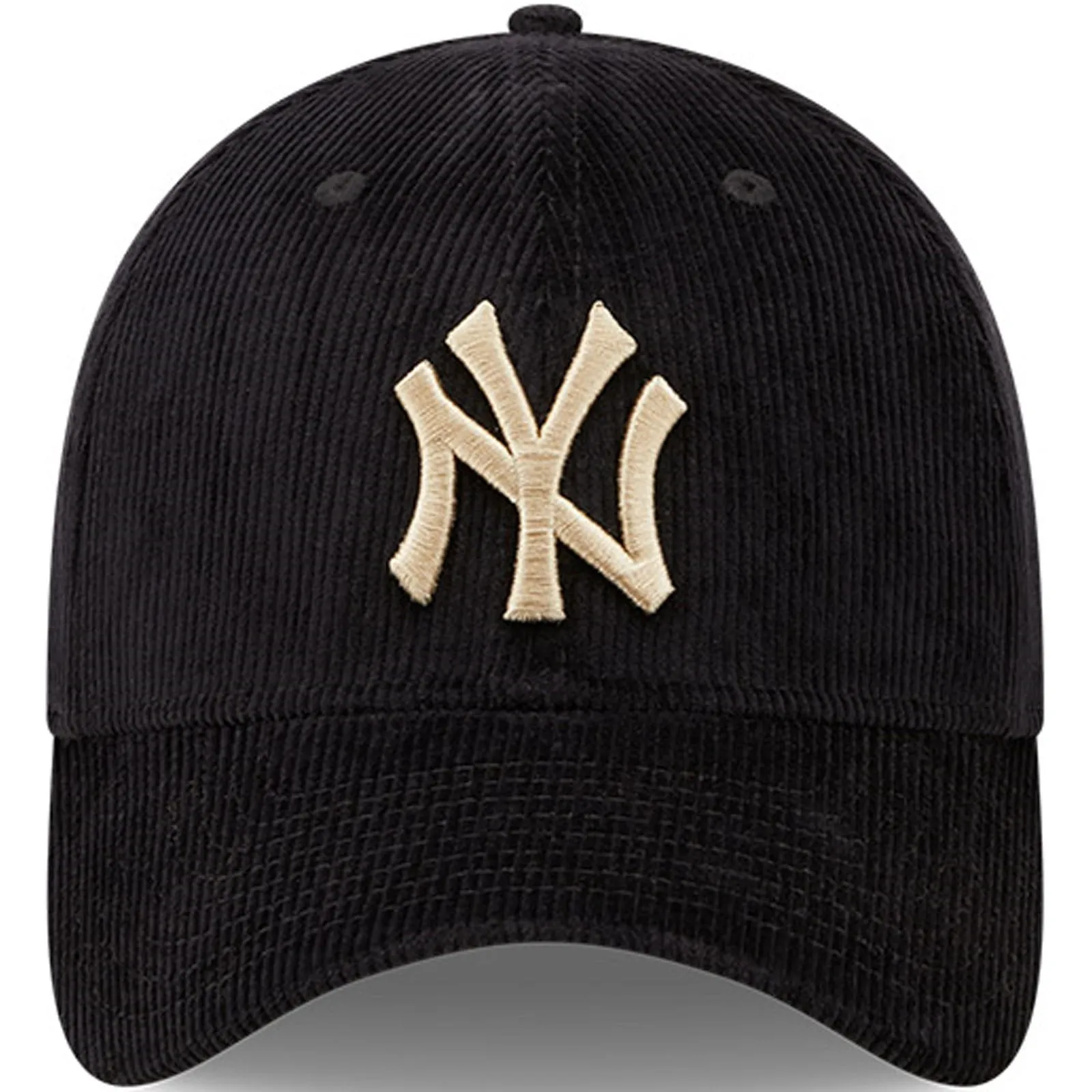 New Era Mens New York Yankees MLB 39THIRTY Cord Baseball Cap - Navy