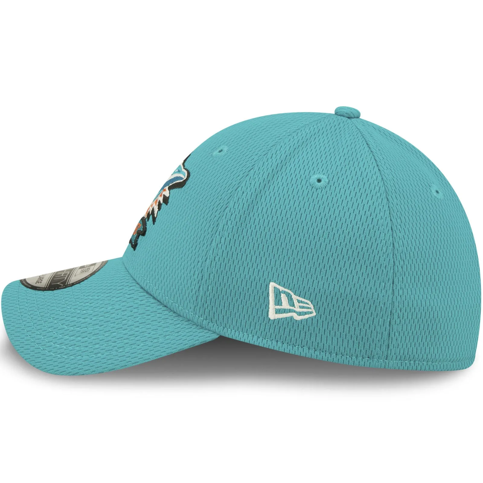 New Era Miami Dolphins NFL 39THIRTY Sideline Coach 2022 Baseball Cap Blue