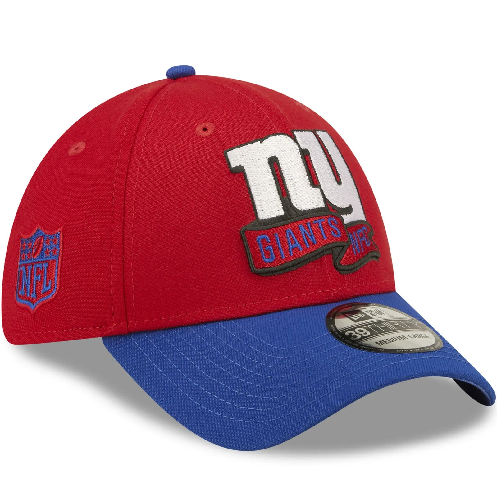 New Era New York Giants NFL 2022 Sideline 39THIRTY Baseball Cap - Red