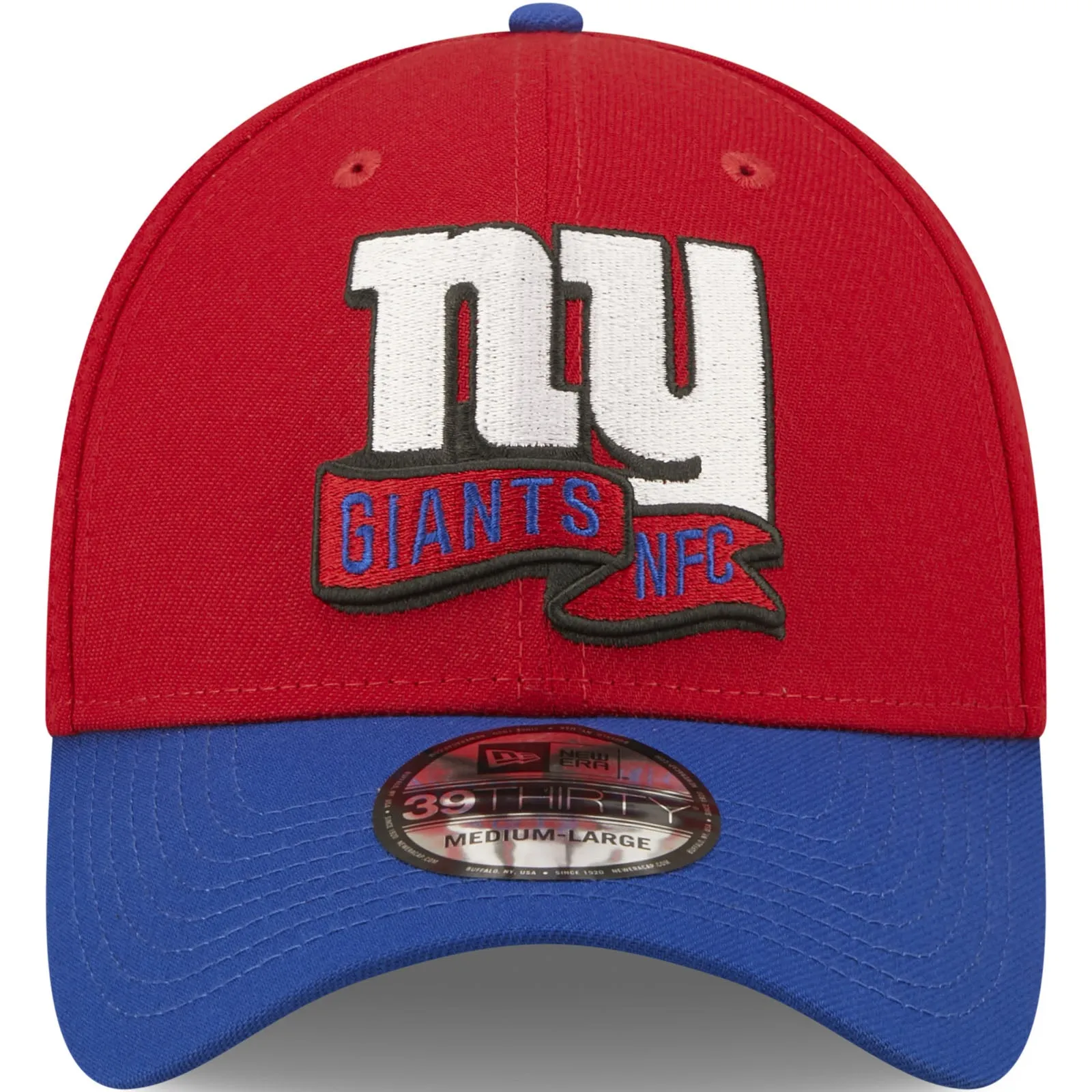 New Era New York Giants NFL 2022 Sideline 39THIRTY Baseball Cap - Red